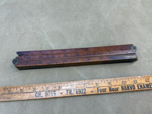 Load image into Gallery viewer, EARLY 6 FOLD 5 FOOT DIPPING ROD BY LOFTUS 146 OXFORD STREET LONDON. 7266 - Boyshill Tools and Treen