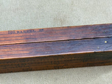 Load image into Gallery viewer, EARLY 6 FOLD 5 FOOT DIPPING ROD BY LOFTUS 146 OXFORD STREET LONDON. 7266 - Boyshill Tools and Treen