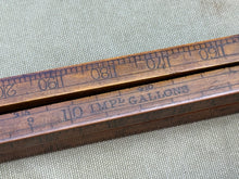 Load image into Gallery viewer, EARLY 6 FOLD 5 FOOT DIPPING ROD BY LOFTUS 146 OXFORD STREET LONDON. 7266 - Boyshill Tools and Treen