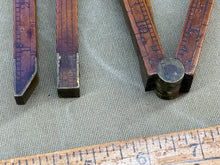 Load image into Gallery viewer, EARLY 6 FOLD 5 FOOT DIPPING ROD BY LOFTUS 146 OXFORD STREET LONDON. 7266 - Boyshill Tools and Treen