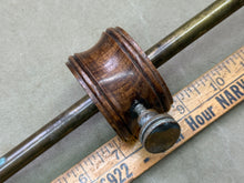 Load image into Gallery viewer, UNUSUAL BRASS AND POSSIBLY WALNUT MARKING GUAGE - Boyshill Tools and Treen