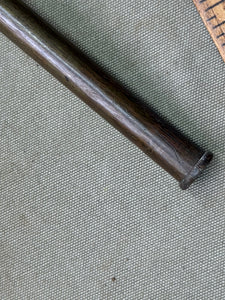 UNUSUAL BRASS AND POSSIBLY WALNUT MARKING GUAGE - Boyshill Tools and Treen