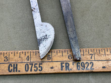 Load image into Gallery viewer, 2 LARGE ANTIQUE TURNING TOOLS 1 BY PEUGEOT &amp; JACKSON - Boyshill Tools and Treen