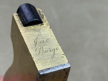 Load image into Gallery viewer, NICELY FILLED SMALL BRONZE PLANE 5/8&quot; - Boyshill Tools and Treen