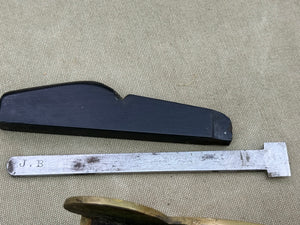 NICELY FILLED SMALL BRONZE PLANE 5/8" - Boyshill Tools and Treen
