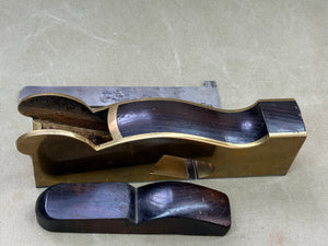 VERY GOOD GEORGE MILLER GUNMETAL INFILL PLANE - Boyshill Tools and Treen