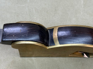 VERY GOOD GEORGE MILLER GUNMETAL INFILL PLANE - Boyshill Tools and Treen