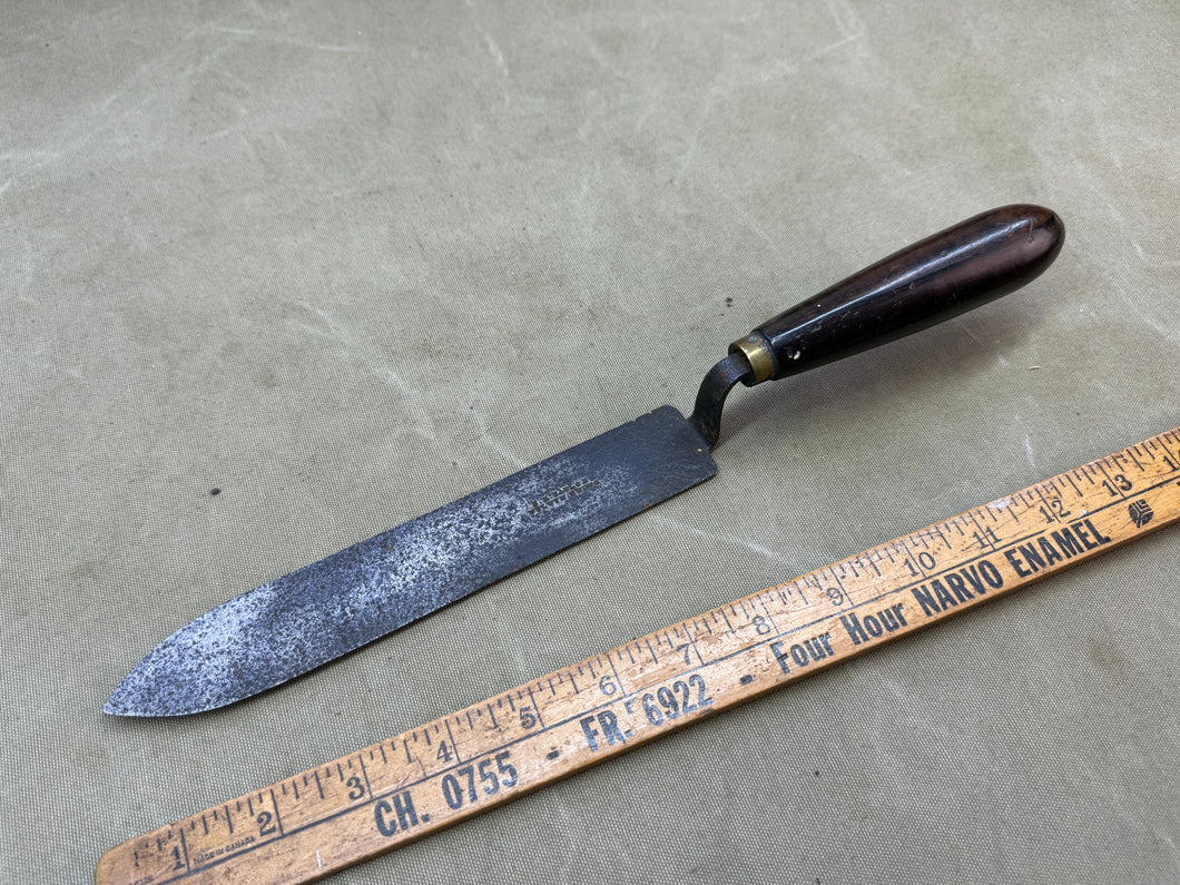 MYSTERY TOOL? , POBABLY KITCHEN?. F.M.TAYLOR , WELWYN HERTS - Boyshill Tools and Treen
