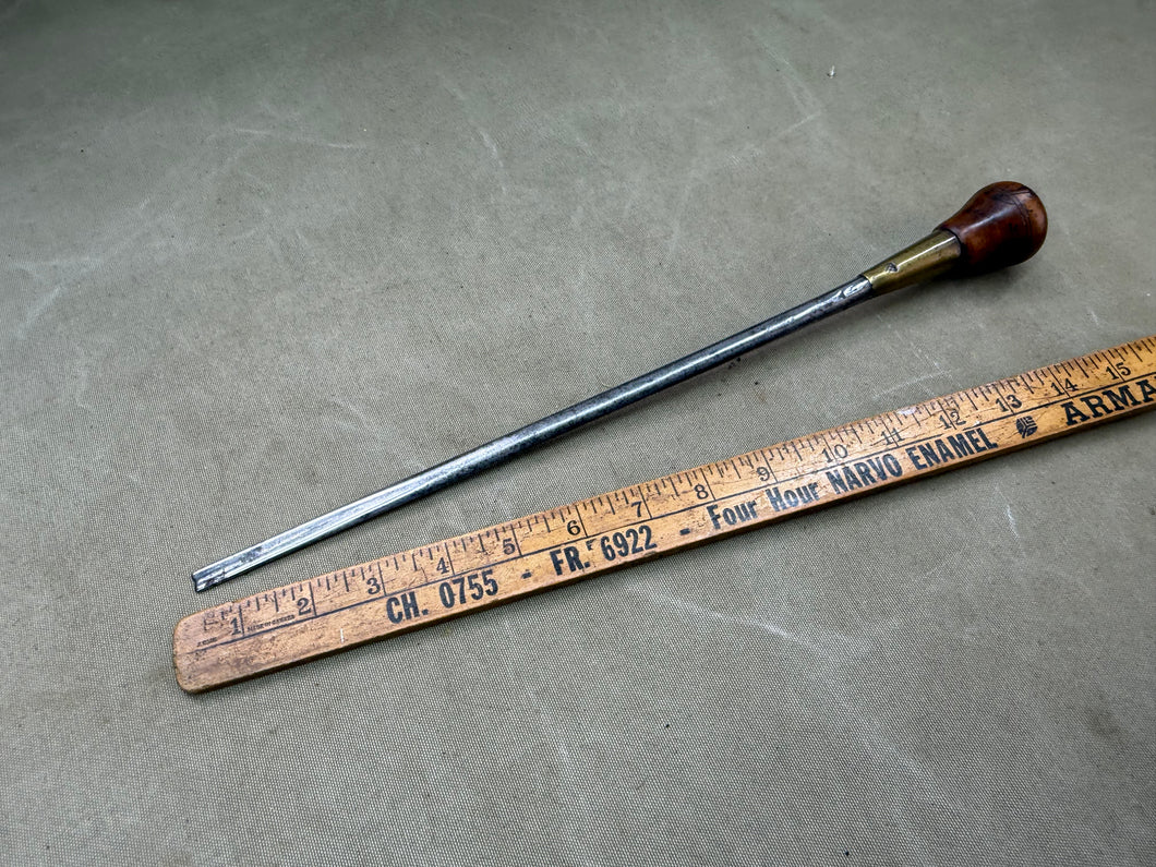 BOXWOOD HANDLED SADDLE MAKER'S STUFFING TOOL - Boyshill Tools and Treen