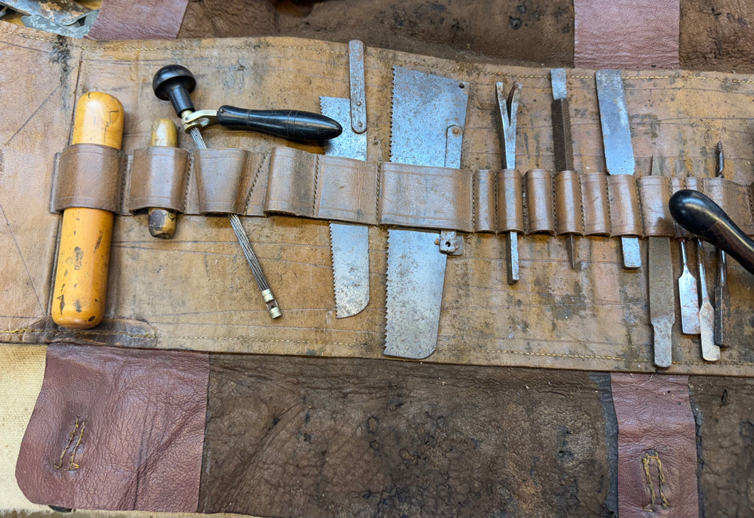 HOLTZAPFFEL TOOL ROLL - Boyshill Tools and Treen