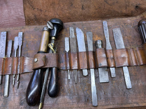 HOLTZAPFFEL TOOL ROLL - Boyshill Tools and Treen