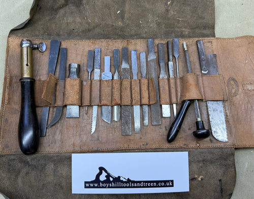 HOLTZAPFFEL TOOL ROLL - Boyshill Tools and Treen