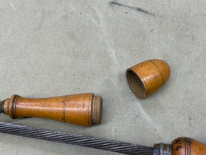 RARE ANTIQUE BOXWOOD ARCHIMEDES DRILL. HOLTZAPFFEL TYPE. - Boyshill Tools and Treen