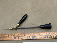 Load image into Gallery viewer, RARE ANTIQUE EBONY ARCHIMEDES DRILL. HOLTZAPFFEL TYPE. BY ARCHER GOODGE ST - Boyshill Tools and Treen