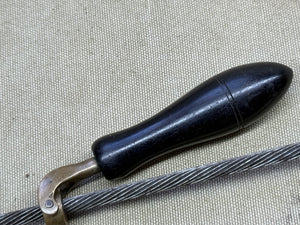 RARE ANTIQUE EBONY ARCHIMEDES DRILL. HOLTZAPFFEL TYPE. BY FENN. - Boyshill Tools and Treen