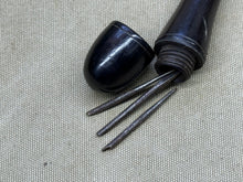 Load image into Gallery viewer, RARE ANTIQUE EBONY ARCHIMEDES DRILL. HOLTZAPFFEL TYPE. BY FENN. - Boyshill Tools and Treen
