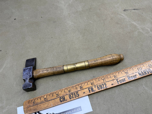 GEOLOGICAL OR FOSSIL HAMMER . 2 PIECE HANDLE TO FIT IN POCKET - Boyshill Tools and Treen