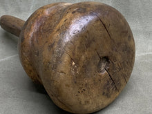 Load image into Gallery viewer, ANTIQUE TREEN MALLET MASONS OR POSS THACHERS? - Boyshill Tools and Treen