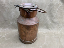 Load image into Gallery viewer, ANTIQUE HUNTS DAIRY SHERBORNE COPPER 2 GAL MILK CHURN - Boyshill Tools and Treen