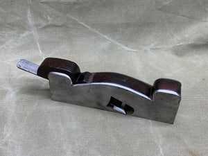UNSIGNED 8" BY 1 1/4" SHOULDER PLANE SORBY IRON (PROBABLY BY SLATER) - Boyshill Tools and Treen
