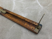 Load image into Gallery viewer, EARLY SHOE SIZE STICK, FOLDING STICK MEASURE. BY FB COX 1828 -1882 - Boyshill Tools and Treen