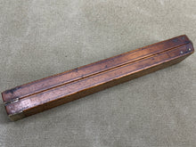 Load image into Gallery viewer, EARLY SHOE SIZE STICK, FOLDING STICK MEASURE. BY FB COX 1828 -1882 - Boyshill Tools and Treen