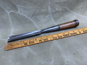 ANTIQUE SOCKET MORTICE GOUGE BY WARD - Boyshill Tools and Treen