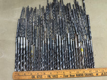 Load image into Gallery viewer, LARGE QUANTITY OF ENGINEERS QUALITY HIGH SPEED TWIST DRILLS, ALL SIZES AS SEEN - Boyshill Tools and Treen