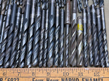 Load image into Gallery viewer, LARGE QUANTITY OF ENGINEERS QUALITY HIGH SPEED TWIST DRILLS, ALL SIZES AS SEEN - Boyshill Tools and Treen