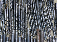 Load image into Gallery viewer, LARGE QUANTITY OF ENGINEERS QUALITY HIGH SPEED TWIST DRILLS, ALL SIZES AS SEEN - Boyshill Tools and Treen