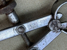 Load image into Gallery viewer, 4 VINTAGE SPRING CALIPERS , 3 MOORE &amp; WRIGHT - Boyshill Tools and Treen