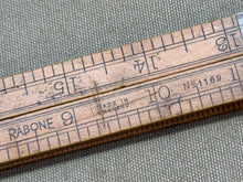 Load image into Gallery viewer, RABONE 2FT FOLDING RULE NO 1169 - Boyshill Tools and Treen