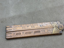 Load image into Gallery viewer, 2FT FOLDING RULE METRIC AND IMPERIAL - Boyshill Tools and Treen