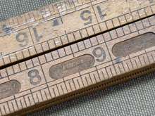 Load image into Gallery viewer, 2FT FOLDING RULE METRIC AND IMPERIAL - Boyshill Tools and Treen