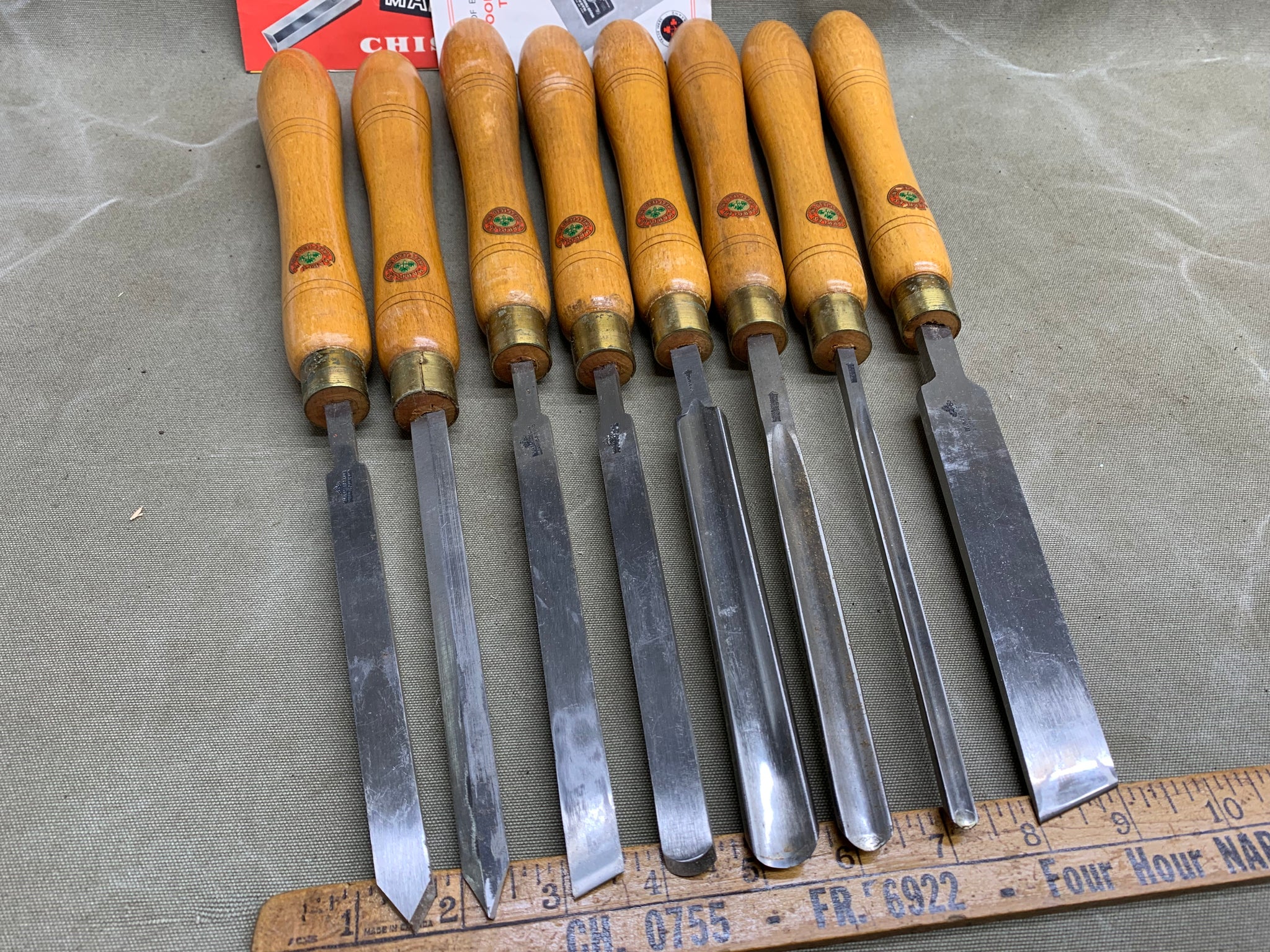 ANTIQUE TOOLS | VINTAGE SET OF 8 MARPLES TURNING TOOLS – Boyshill Tools ...