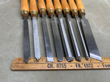 Load image into Gallery viewer, VINTAGE SET OF 8 MARPLES TURNING TOOLS - Boyshill Tools and Treen