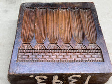 Load image into Gallery viewer, RARE DOUBLE SIDED GESSO / PLASTER MOULD . TREEN