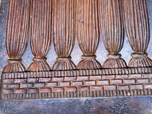 Load image into Gallery viewer, RARE DOUBLE SIDED GESSO / PLASTER MOULD . TREEN
