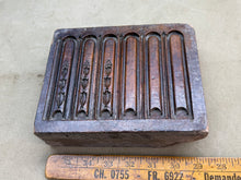 Load image into Gallery viewer, HAND CARVED BOXWOOD GESSO OR PLASTER MOULD. TREEN