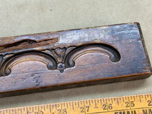 Load image into Gallery viewer, HAND CARVED BOXWOOD GESSO OR PLASTER MOULD. TREEN
