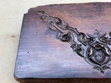 Load image into Gallery viewer, HAND CARVED BOXWOOD GESSO OR PLASTER MOULD. TREEN