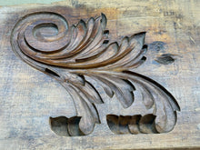 Load image into Gallery viewer, HAND CARVED BOXWOOD GESSO OR PLASTER MOULD. TREEN