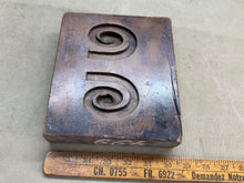 Load image into Gallery viewer, HAND CARVED BOXWOOD GESSO OR PLASTER MOULD. TREEN