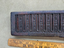 Load image into Gallery viewer, HAND CARVED BOXWOOD GESSO OR PLASTER MOULD. TREEN