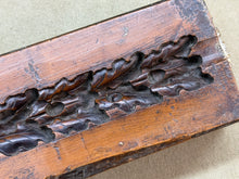 Load image into Gallery viewer, HAND CARVED BOXWOOD GESSO OR PLASTER MOULD. TREEN