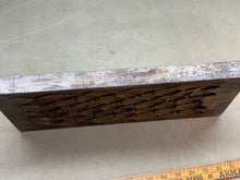 Load image into Gallery viewer, HAND CARVED BOXWOOD GESSO OR PLASTER MOULD. TREEN