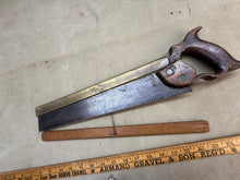Load image into Gallery viewer, 14" BRASS BACK SAW BY FROST DOVE STREET NORWICH