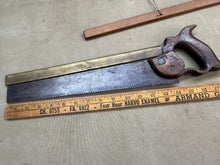 Load image into Gallery viewer, 14" BRASS BACK SAW BY FROST DOVE STREET NORWICH