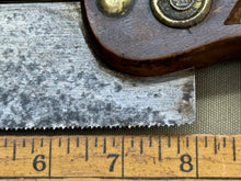 Load image into Gallery viewer, NICE 8' HENRY DISSTON BRASS BACK DOVETAIL SAW