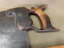 Load image into Gallery viewer, 24&quot; NIBBED CROSSCUT OLD SAW BY BUCK - Boyshill Tools and Treen